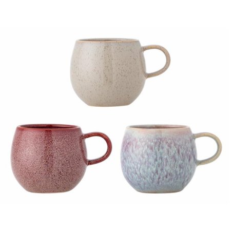 Bloomingville Addison Tasse Rose Universel 3 pièce(s)