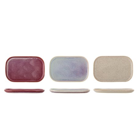 Bloomingville - Addison Plate - Rose - Stoneware
