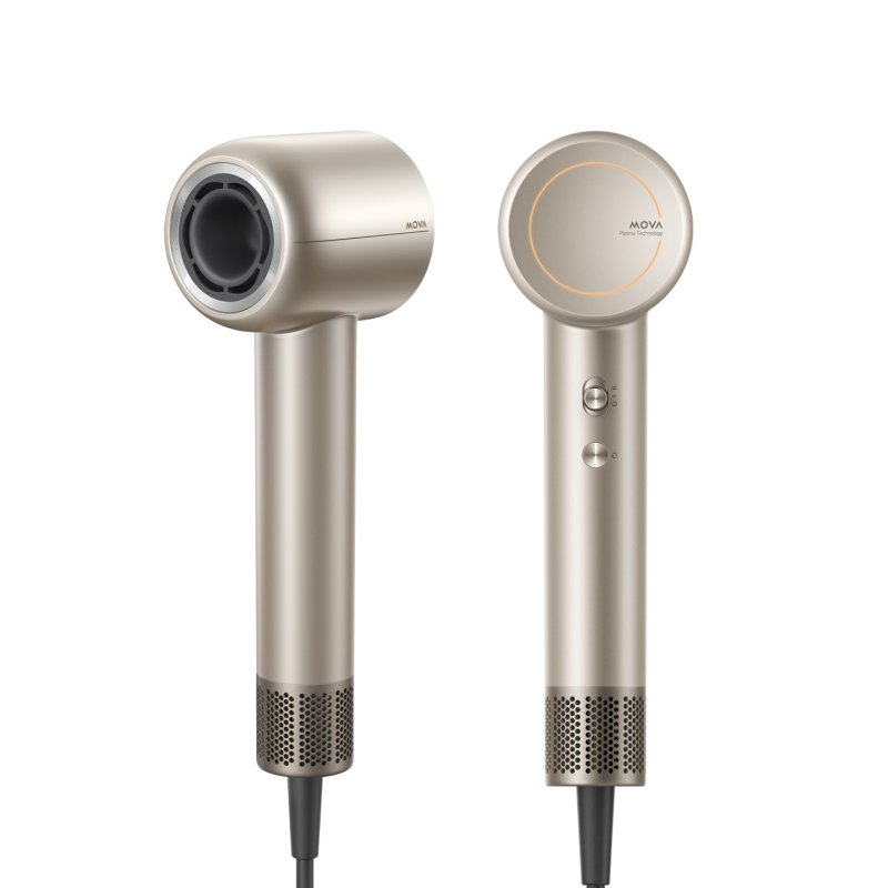 MOVA AMSH10-Gold Shine 10 Hair Dryer Gold