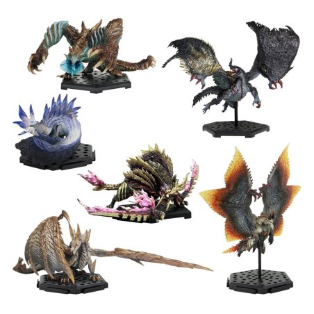 Monster Hunter Capcom Figure Builder Standard Model Plus Mini Figures Blind Box Assortment (6)