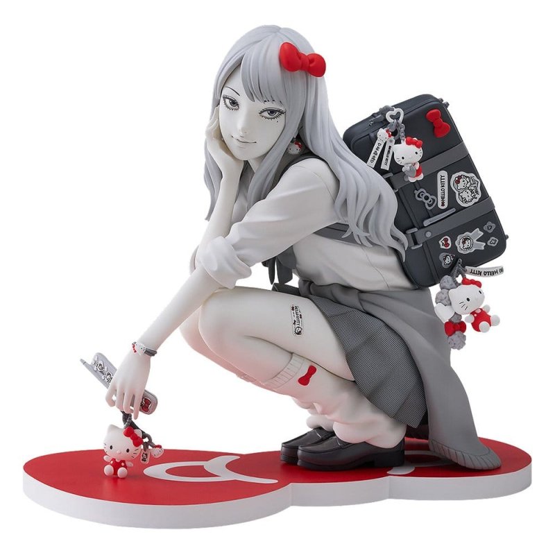 Junji Ito PVC Figure Gyaru Tomie x Hello Kitty 14 cm