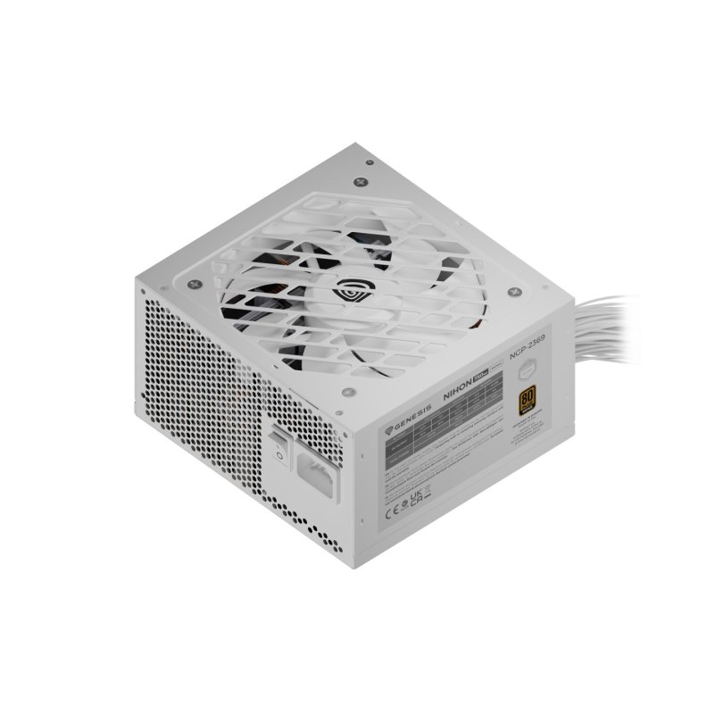 GENESIS NIHON 750NM WHITE 750W 80 BRONZE ATX 3.1 POWER SUPPLY