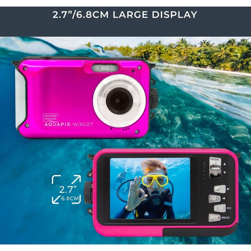 Easypix Aquapix W3027 Wave Pink