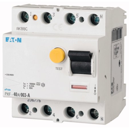 Eaton PXF-40/4/03-A circuit breaker Residual-current device