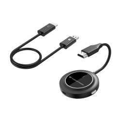 Conceptronic ATHERIC02B adaptateur d'affichage sans fil HDMI/USB Full HD Clé logicielle