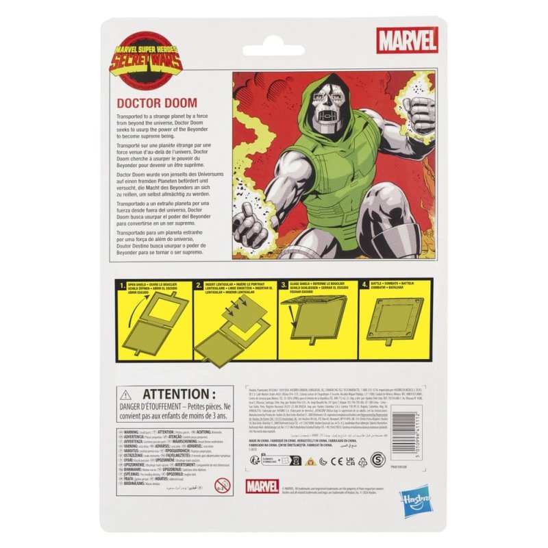 Secret Wars Marvel Legends Action Figure Doctor Doom 15 cm