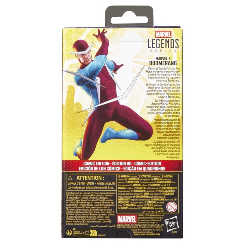 Spider-Man: Brand New Day Marvel Legends Action Figure Marvel's Boomerang 15 cm