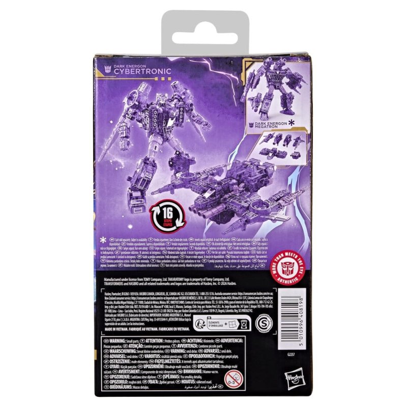 Transformers Age of the Primes Deluxe Class Action Figure Dark Energon Cybertronic 14 cm