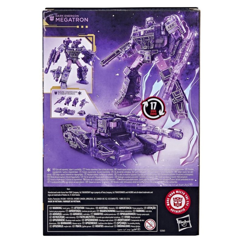 Transformers Age of the Primes Voyager Class Action Figure Dark Energon Megatron 17 cm