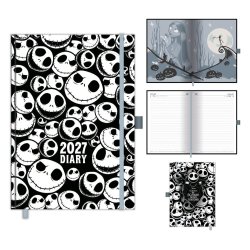 The Nightmare Before Christmas A5 DTP Diary 2027 Skellington Avalanche