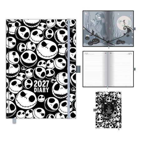 The Nightmare Before Christmas A5 DTP Diary 2027 Skellington Avalanche