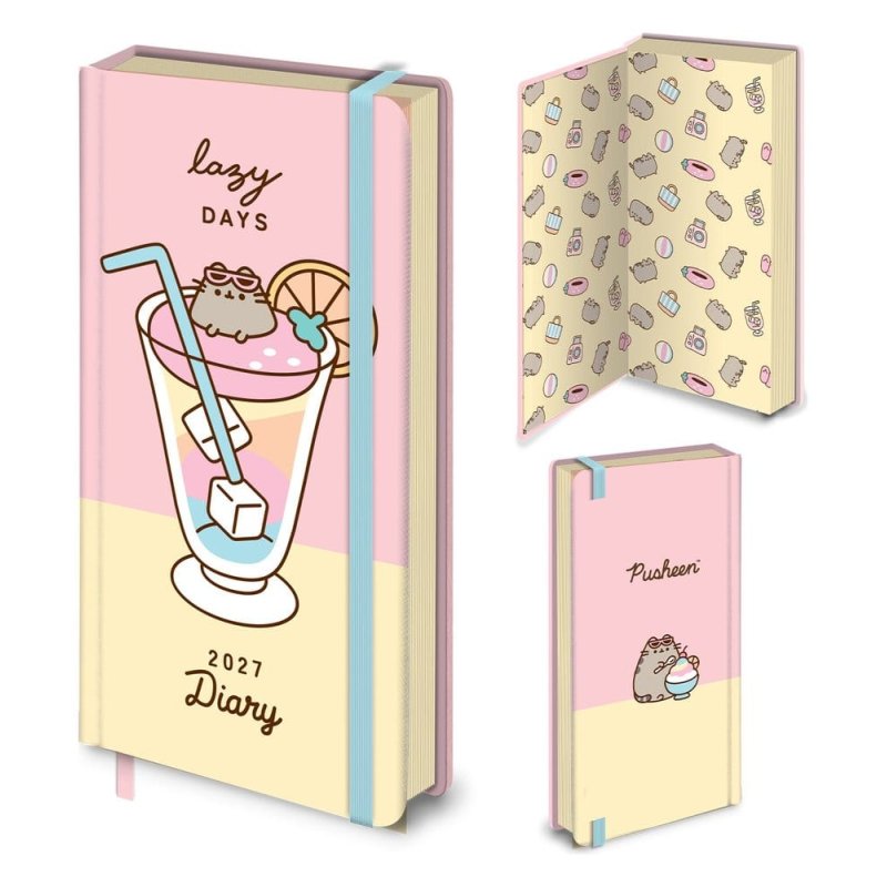 Pusheen Slim WTV Diary 2027 Tropical
