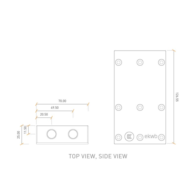 EK Water Blocks EK-FC Terminal X3 S (Type II)