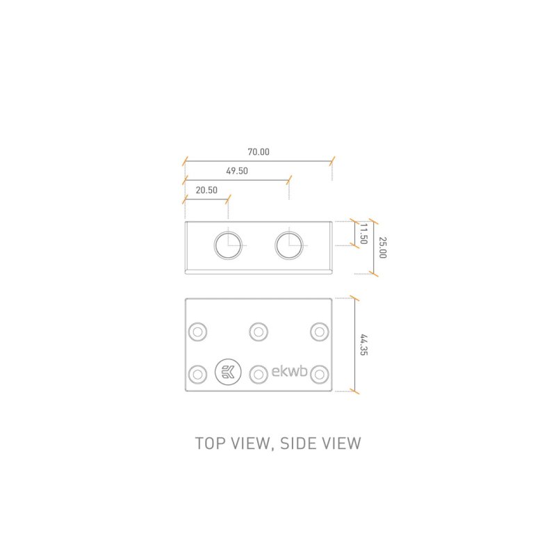 EK Water Blocks 3830046992796 pièce et accessoire pour systèmes de refroidissement d'ordinateurs