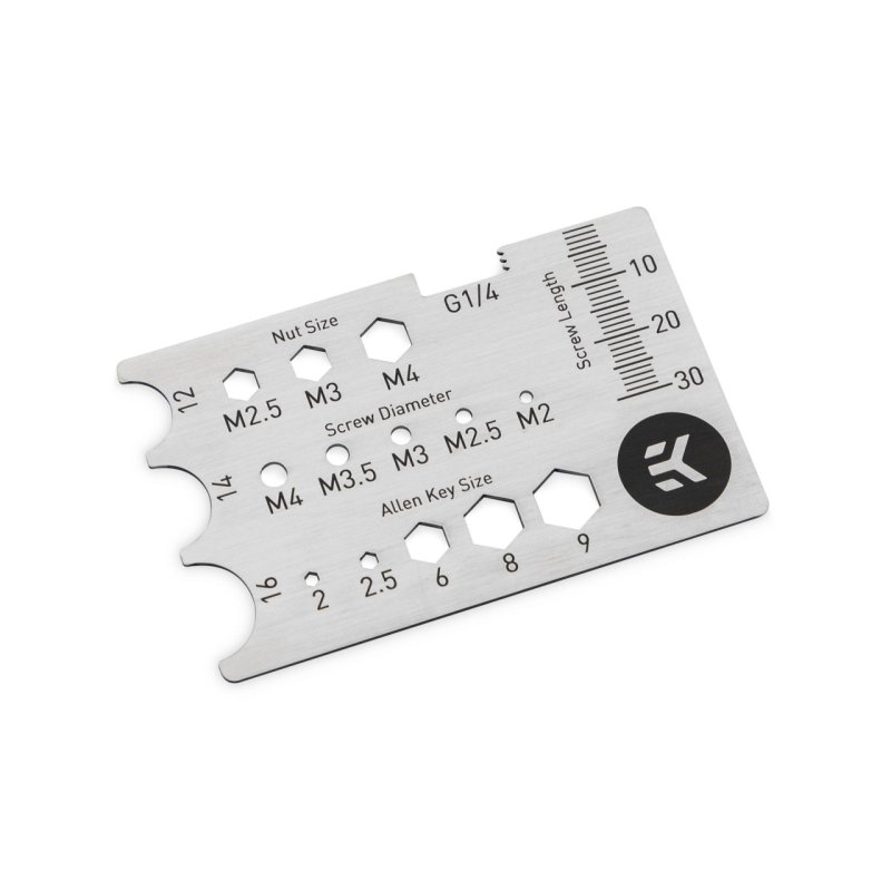 EK Water Blocks EK-Loop Edelstahl Messkarte