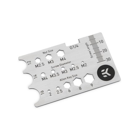 EK Water Blocks EK-Loop Edelstahl Messkarte