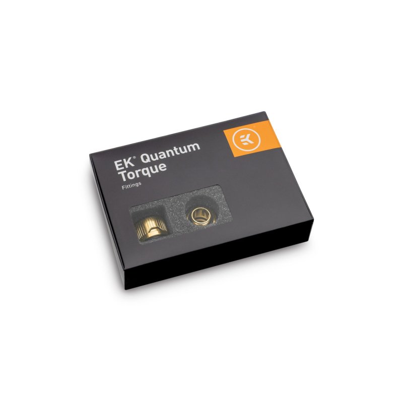 EK Water Blocks EK-Quantum Torque 6er-Pack HDC 12 - Gold