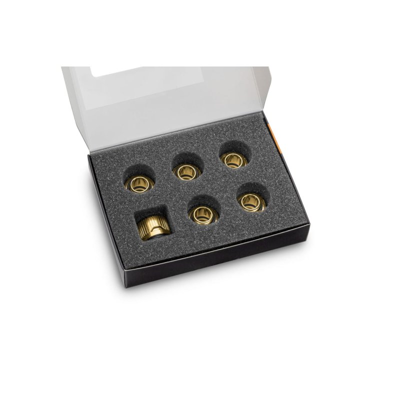 EK Water Blocks EK-Quantum Torque 6er-Pack HDC 12 - Gold
