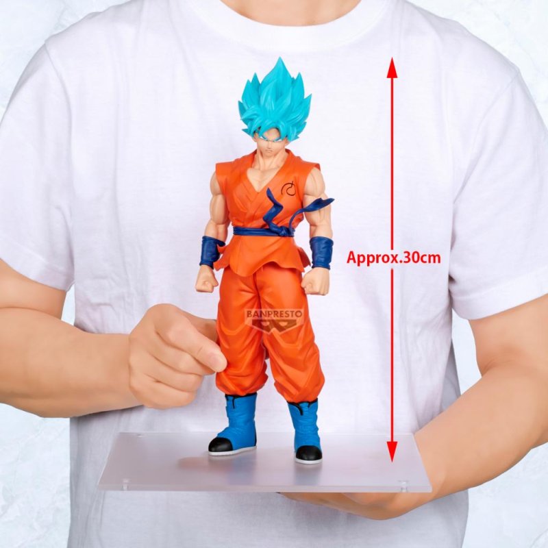 DRAGON BALL SUPER BEERUS - Son Goku SSGSS - Figurine Grandista 30cm