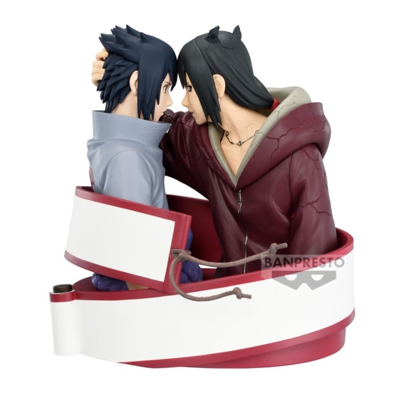 NARUTO SHIPPUDEN - Sasuke & Itachi Uchiha - Figurine Portrelic 12cm