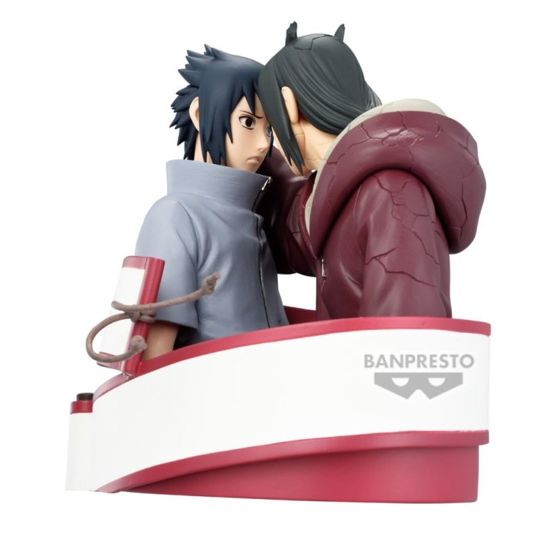 NARUTO SHIPPUDEN - Sasuke & Itachi Uchiha - Figurine Portrelic 12cm
