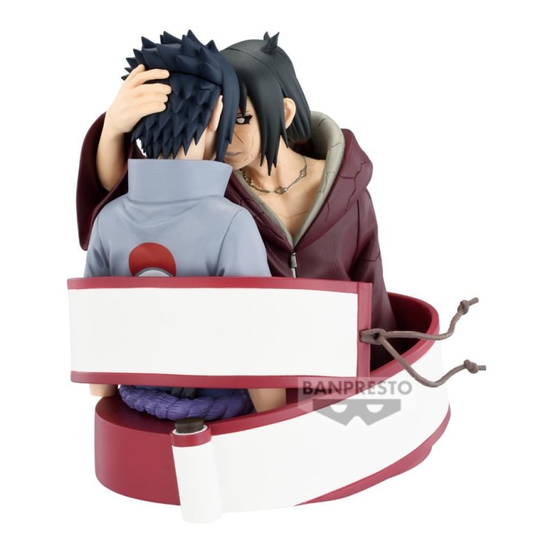 NARUTO SHIPPUDEN - Sasuke & Itachi Uchiha - Figurine Portrelic 12cm