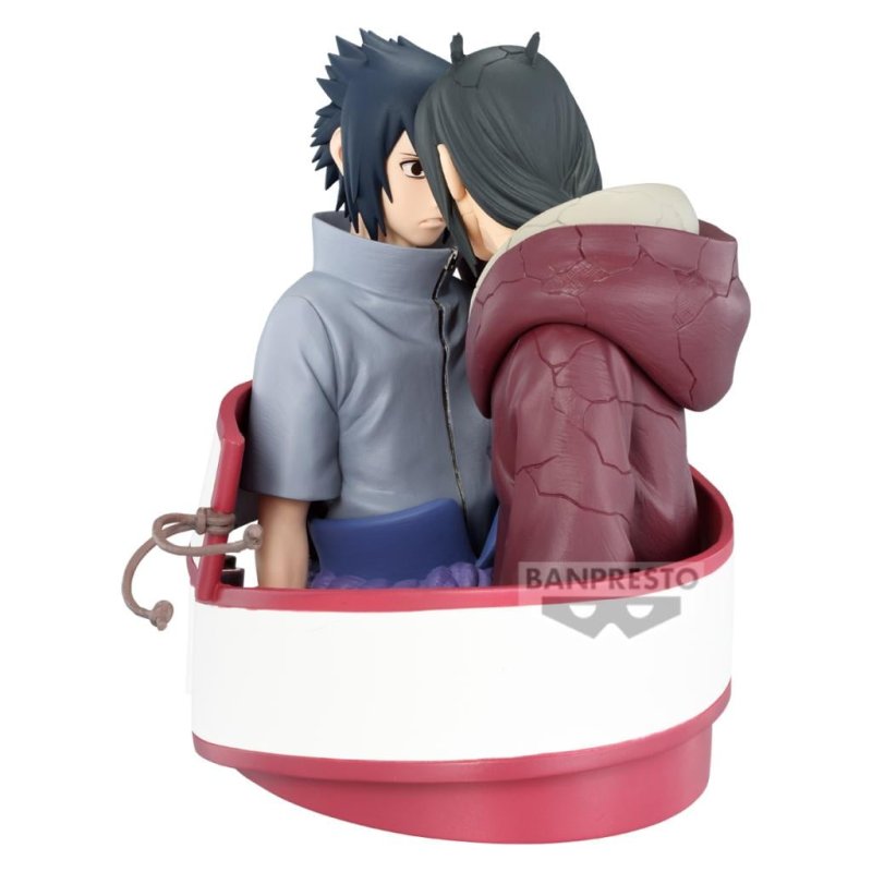 NARUTO SHIPPUDEN - Sasuke & Itachi Uchiha - Figurine Portrelic 12cm
