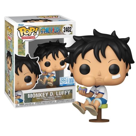ONE PIECE - POP Animation N° 2402 - Luffy enfant mangeant fruit demon