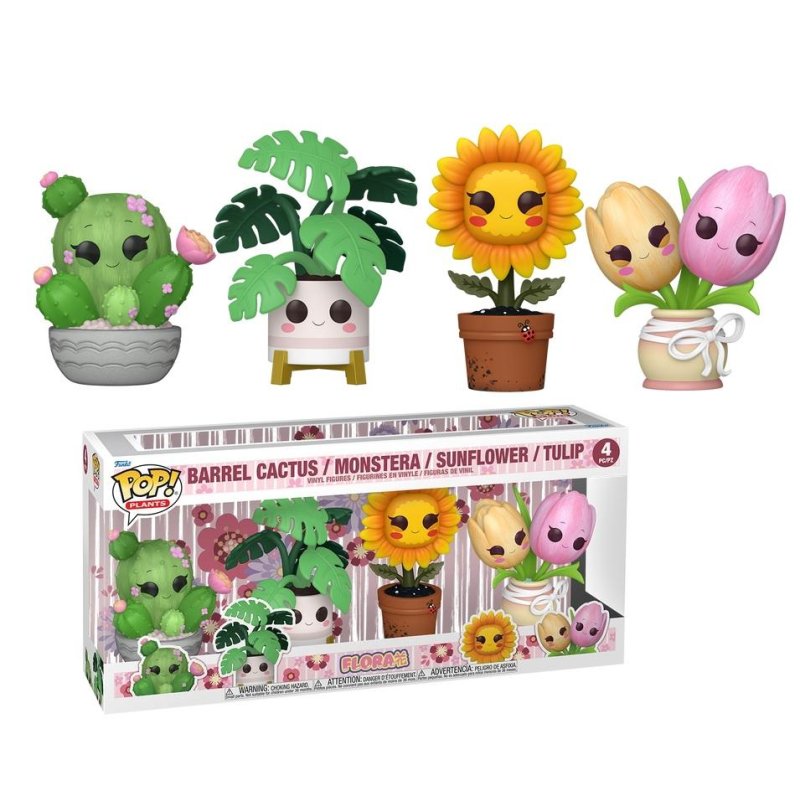 FLORA - POP Plants - 4PK
