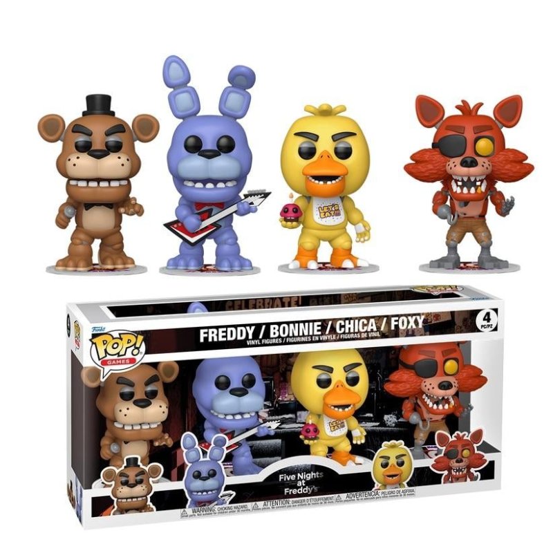 FIVE NIGHTS AT FREDDY'S - POP Games - 4PK