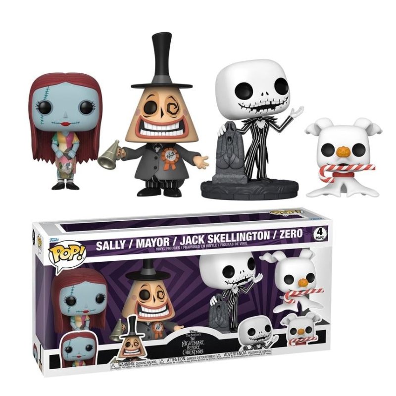 L'ETRANGE NOEL DE MONSIEUR JACK - POP Disney - 4PK