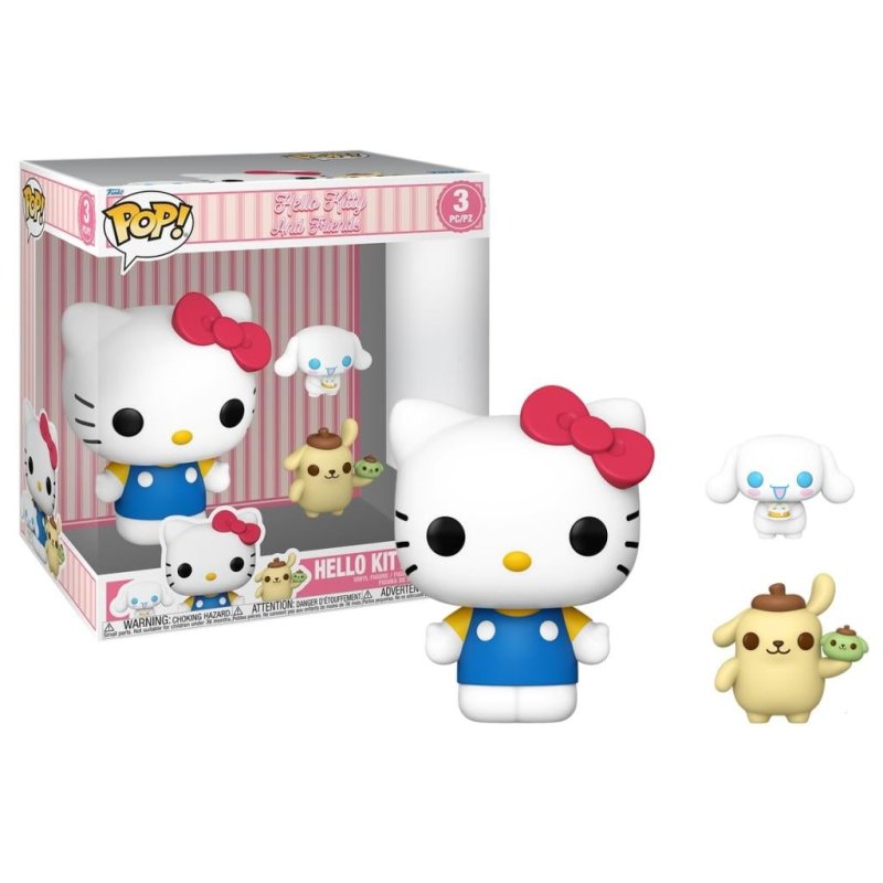 HELLO KITTY - POP Jumbo & Buddies - HK/CM/PPP 3PK (BF)