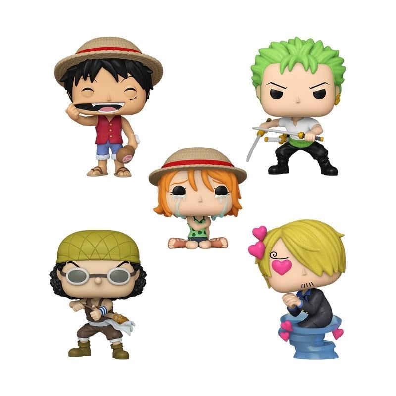 ONE PIECE - POP Animation - Pirates au chapeau de paille 5PK