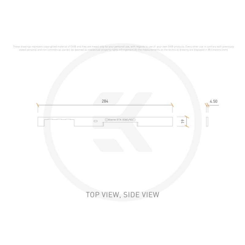 EK Water Blocks 3831109896167 pièce et accessoire pour systèmes de refroidissement d'ordinateurs Plaque de montage