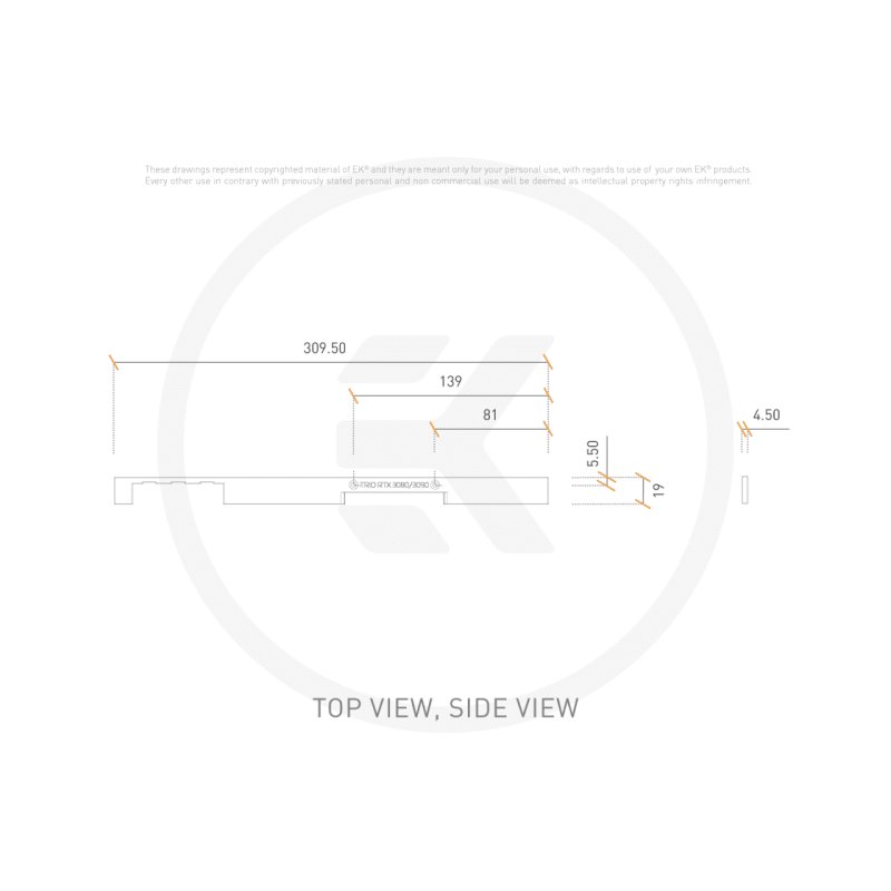 EK Water Blocks 3831109891209 pièce et accessoire pour systèmes de refroidissement d'ordinateurs Bloc d'eau