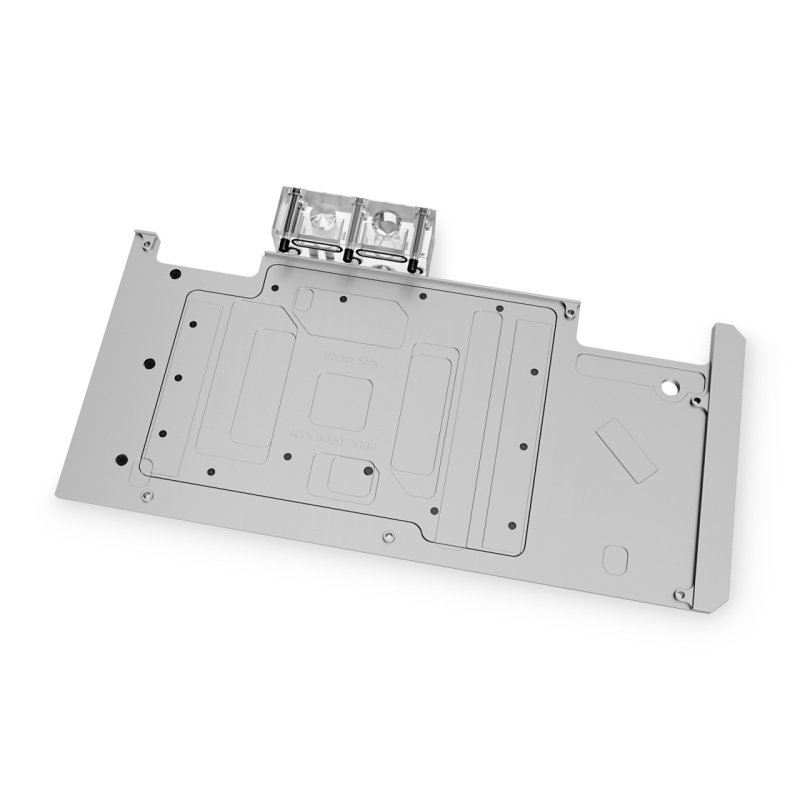 EK Water Blocks compatible EK-Quantum Vector Strix RTX 3080/3090 aktive Backplate D-RGB - Nickel + Acryl