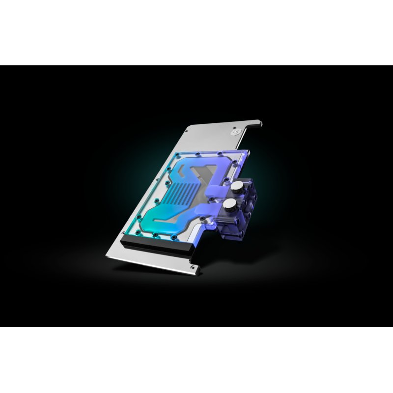 EK Water Blocks compatible EK-Quantum Vector Strix RTX 3080/3090 aktive Backplate D-RGB - Nickel + Acryl