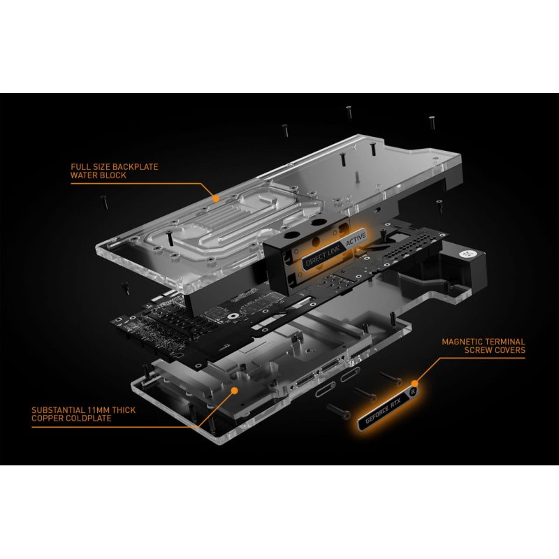 EK Water Blocks 3831109891247 pièce et accessoire pour systèmes de refroidissement d'ordinateurs Bloc d'eau