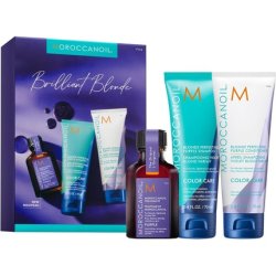 Moroccanoil Brilliant Blonde Anti-Brass Discovery Set 55ml