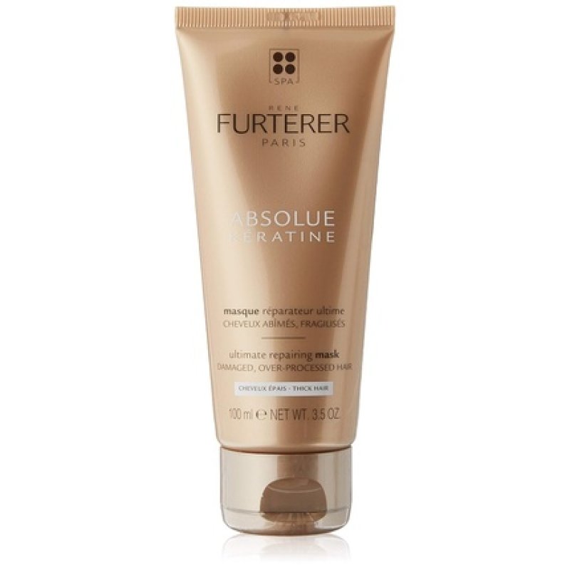 Rene Furterer Absolue Keratine Renewal Care Ultimate Repairing Mask for Damaged/Thick Hair 100ml