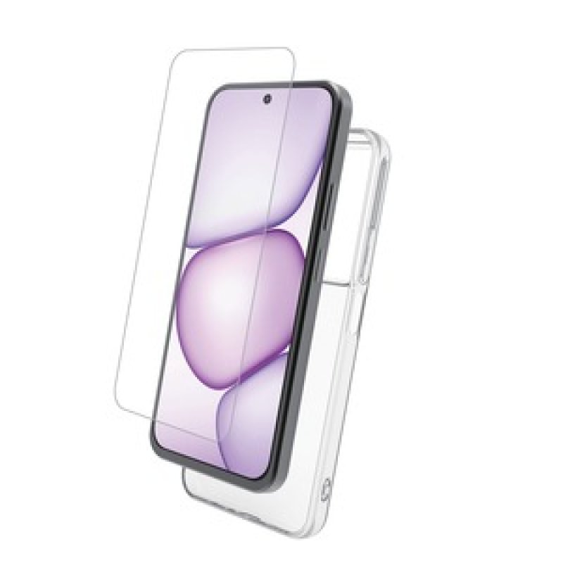 STARTER PACK COQUE SOUPLE VERRE TREMPE REALME C100 4G