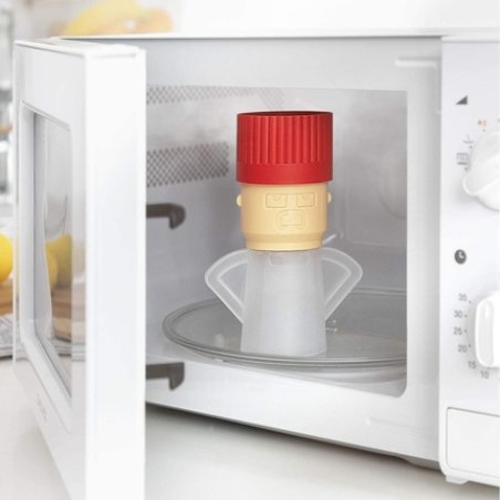 InnovaGoods Microwave Cleaner Fuming Chef Multicolor 6.5cm x 15.5cm x 11cm