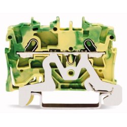 Wago 2001-1207 terminal block Green, Yellow