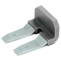 WAGO 285-450 Brcker,isoliert,grau