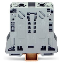 Wago 285-150 terminal block Grey
