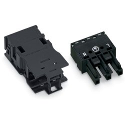 Wago 770-203/035-000 connecteur de fils Noir