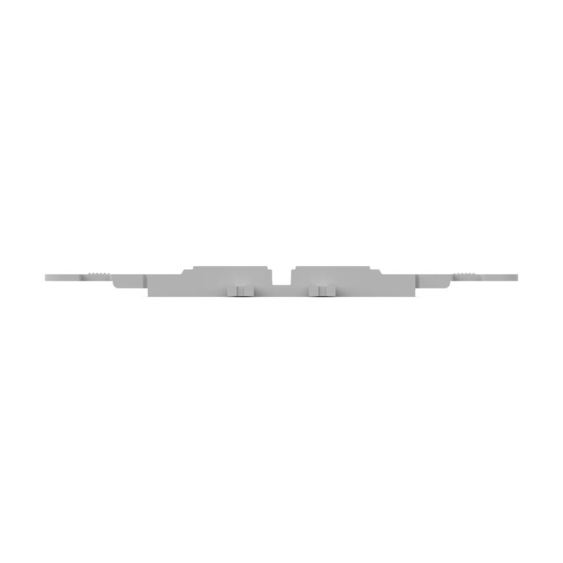 WAGO 221-2502 Befestigungsadapter mit Zugentlastung, 2-fach