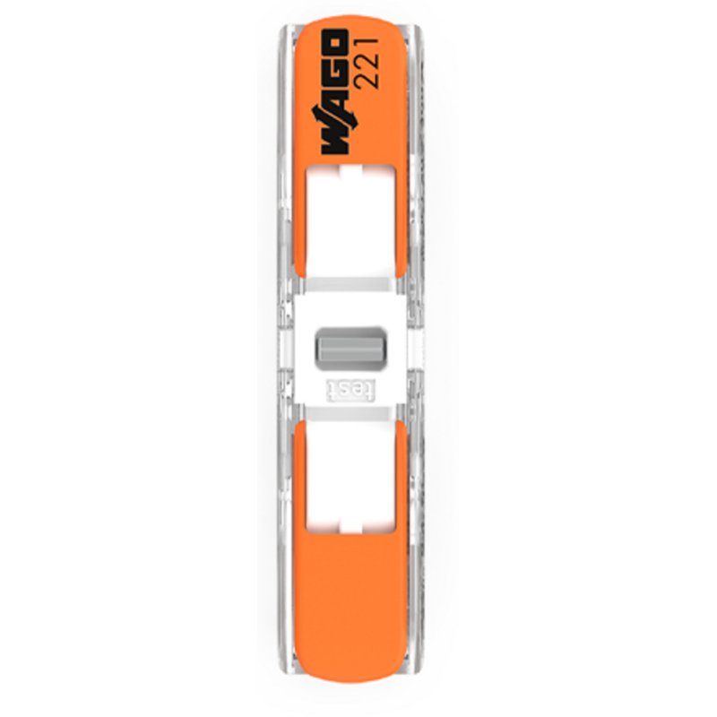 Wago 221-2401 terminal block Transparent