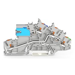 Wago 2203-7641 terminal block Grey