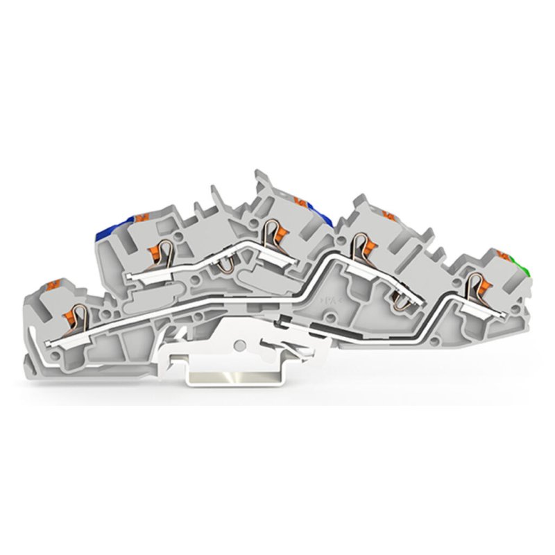 Wago 2205-7646 terminal block Grey